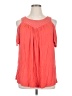 Torrid 100% Cotton Orange Sleeveless Blouse Size 1X Plus (1) - photo 1