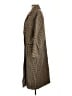 Zara Houndstooth Brown Coat Size L - photo 5