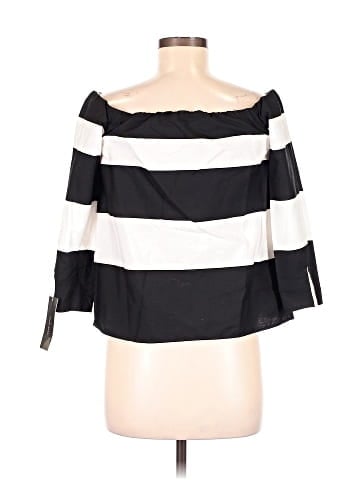Zara Basic 3/4 Sleeve Top (view 2)