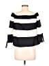 Zara Basic 100% Cotton Black 3/4 Sleeve Top Size M - photo 2