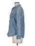 Old Navy 100% Cotton Polka Dots Blue Long Sleeve Button-Down Shirt Size M - photo 5