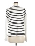 Socialite Stripes White Pullover Sweater Size M - photo 2