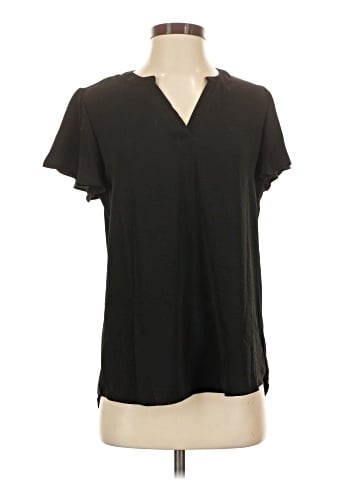 Maurices Short Sleeve Blouse (view 1)
