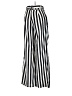Boston Proper 100% Polyester Stripes Black Casual Pants Size 2 - photo 2