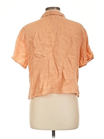 Flax Short Sleeve Blouse (view 2)