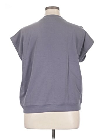 Madewell (Re)sourced Cotton Short-Sleeve Relaxed Sweatshirt (view 2)