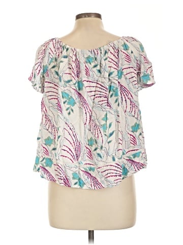 Attention Short Sleeve Blouse (view 2)