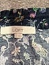 Ann Taylor LOFT 100% Polyester Floral Blue Black Short Sleeve Blouse Size L - photo 7
