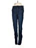 Express Solid Blue Jeans Size 2 - photo 1