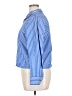 Alexander Jordan Stripes Blue Long Sleeve Blouse Size XL - photo 5