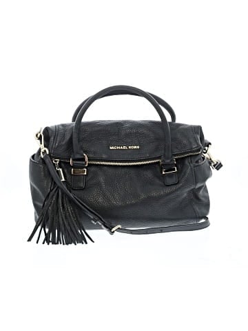 MICHAEL Michael Kors Leather Satchel (view 1)