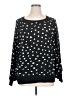 Umgee 100% Acrylic Polka Dots Black Pullover Sweater Size 1X - photo 1
