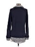 Soft Joie 100% Cotton Blue Long Sleeve Blouse Size XS - photo 2
