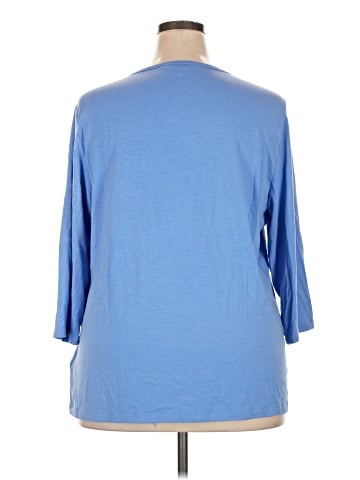 Laura Ashley 3/4 Sleeve Top (view 2)