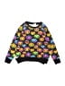 Bums & Roses Print Black Sweatshirt Size 3T - photo 1