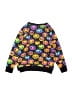 Bums & Roses Print Black Sweatshirt Size 3T - photo 2