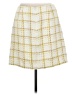 CAbi Tweed Yellow Casual Skirt Size 8 - photo 2