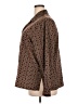 Notations 100% Polyester Tweed Brown Long Sleeve Blouse Size 2X - photo 5