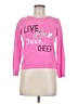 Ideology Pink Long Sleeve Top Size M - photo 1