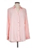 Massini 100% Polyester Pink Long Sleeve Blouse Size L - photo 1