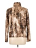 Erin London Animal Print Gold Jacket Size L - photo 2