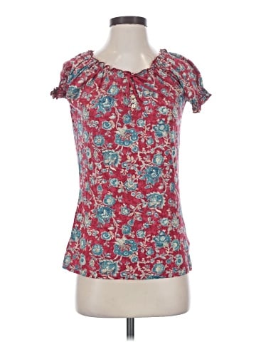 Lauren Jeans Co. Short Sleeve Blouse (view 1)