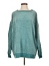 Wildfox Solid Teal Pullover Sweater Size Sm (1 or S) - photo 1