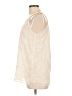Hem & Thread 100% Polyester Ivory Sleeveless Blouse Size L - photo 5