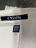 Chaps Solid Ivory Khakis Size 24W - photo 4