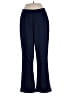 Woman Within Solid Blue Casual Pants Size 16W - photo 1