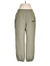 Comfrt Solid Green Casual Pants Size M - photo 1