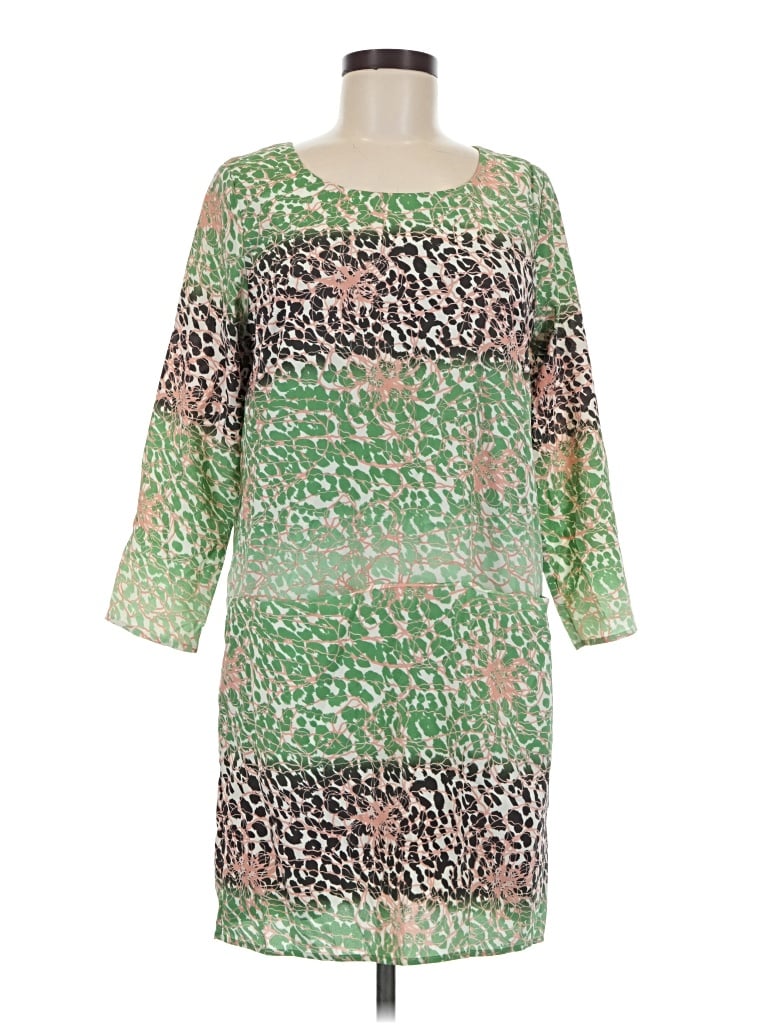 Pre-owned Collective Concepts Casual Dress In Green