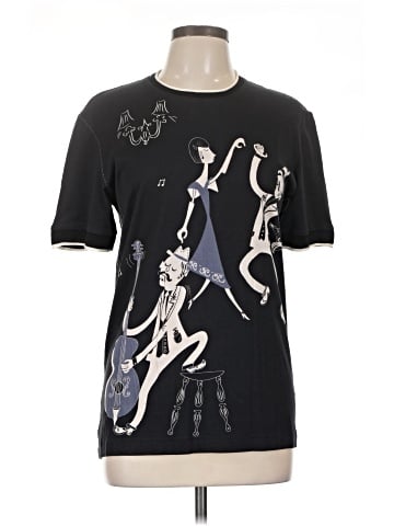 Dolce & Gabbana Jazz Club Dancers Print T-Shirt (view 1)