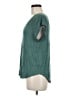 Double Zero Teal Short Sleeve Top Size M - photo 5