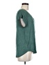 Double Zero Teal Short Sleeve Top Size M - photo 4
