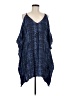 Glam 100% Rayon Blue Kimono Size M - photo 1