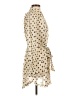 Cinq à Sept Polka Dots Ivory Cocktail Dress Size 2 - photo 4