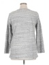 Purejill 100% Cotton Silver Pullover Sweater Size XL - photo 2