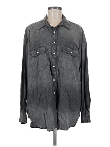 Aerie Long Sleeve Button-Down Shirt (view 1)