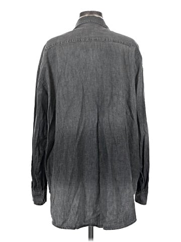 Aerie Long Sleeve Button-Down Shirt (view 2)