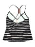 Nike Stripes Black Swimsuit Top Size 10 - photo 2