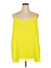Torrid 100% Polyester Yellow Sleeveless Blouse Size 4X Plus (4) - photo 1