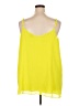 Torrid 100% Polyester Yellow Sleeveless Blouse Size 4X Plus (4) - photo 2