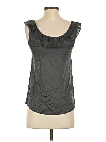 J.Crew Sleeveless Silk Top (view 2)