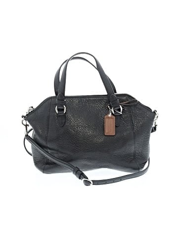 Coach Factory Leather Satchel (view 1)