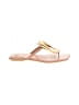 Jeffrey Campbell Gold Flip Flops Size 5 - photo 1