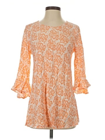 Blue Ginger 3/4 Sleeve Blouse (view 1)