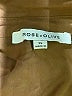 Rose + Olive 100% Rayon Brown Sleeveless Button-Down Shirt Size XL - photo 7