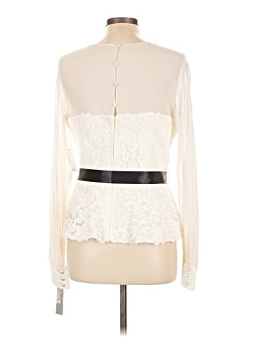 Teri Jon by Rickie Freeman Long Sleeve Blouse (view 2)