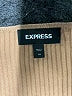 Express Solid Brown Casual Dress Size XS - photo 7